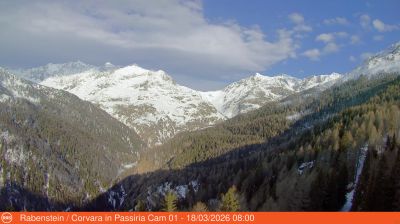 immagine della webcam nei dintorni di Scena: webcam Corvara in Passiria