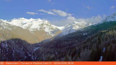 immagine della webcam nei dintorni di Colle Isarco: webcam Corvara in Passiria