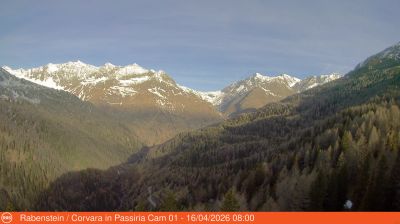 immagine della webcam nei dintorni di Val di Vizze: webcam Corvara in Passiria