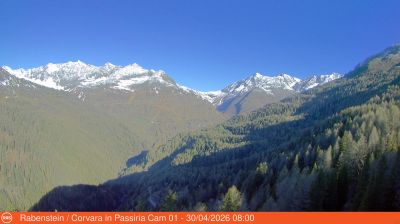 immagine della webcam nei dintorni di Colle Isarco: webcam Corvara in Passiria