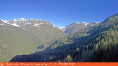 immagine della webcam nei dintorni di Campo di Trens: webcam Corvara in Passiria