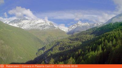 immagine della webcam nei dintorni di Moso in Passiria: webcam Corvara in Passiria