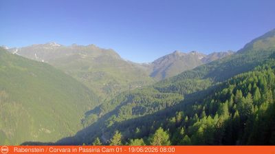 immagine della webcam nei dintorni di Colle Isarco: webcam Corvara in Passiria