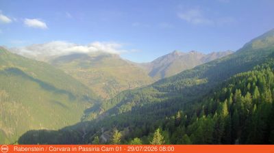 immagine della webcam nei dintorni di Colle Isarco: webcam Corvara in Passiria