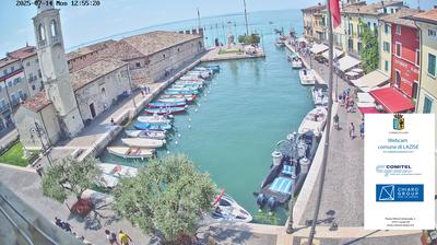 immagine della webcam nei dintorni di San Zeno di Montagna: webcam Lazise