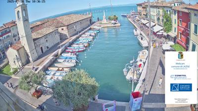 immagine della webcam nei dintorni di San Felice del Benaco: webcam Lazise