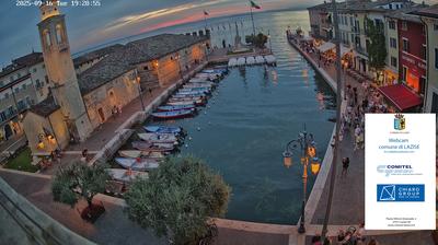 immagine della webcam nei dintorni di Caprino Veronese: webcam Lazise