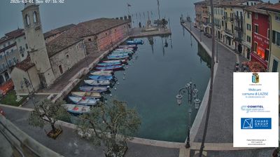 immagine della webcam nei dintorni di San Zeno di Montagna: webcam Lazise