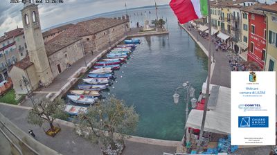 immagine della webcam nei dintorni di San Zeno di Montagna: webcam Lazise