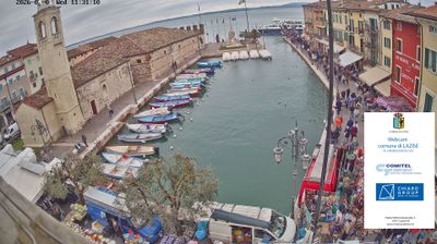 immagine della webcam nei dintorni di Marano di Valpolicella: webcam Lazise