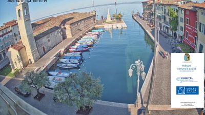 immagine della webcam nei dintorni di San Zeno di Montagna: webcam Lazise