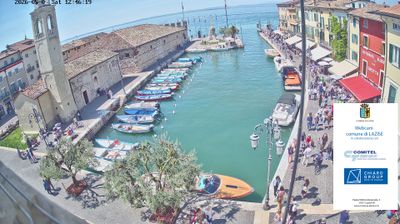 immagine della webcam nei dintorni di San Felice del Benaco: webcam Lazise