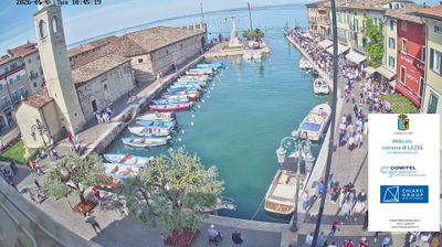 immagine della webcam nei dintorni di Caprino Veronese: webcam Lazise