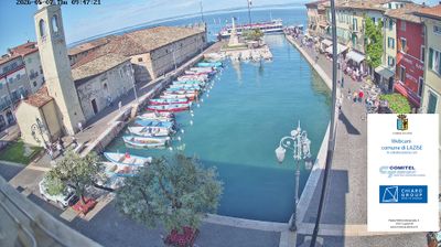 immagine della webcam nei dintorni di Caprino Veronese: webcam Lazise