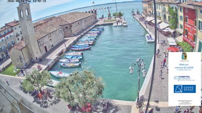 immagine della webcam nei dintorni di Caprino Veronese: webcam Lazise