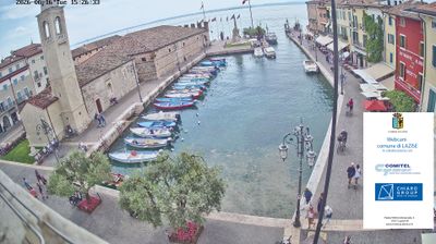immagine della webcam nei dintorni di San Zeno di Montagna: webcam Lazise