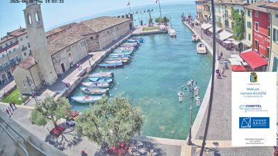 immagine della webcam nei dintorni di Caprino Veronese: webcam Lazise