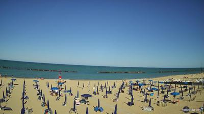 immagine della webcam nei dintorni di Portonovo: webcam Porto Potenza Picena