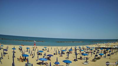 immagine della webcam nei dintorni di Porto San Giorgio: webcam Porto Potenza Picena