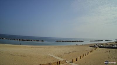 immagine della webcam nei dintorni di Castelfidardo: webcam Porto Potenza Picena
