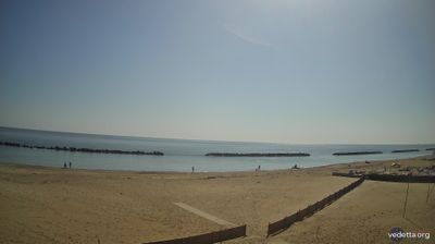 immagine della webcam nei dintorni di Castelfidardo: webcam Porto Potenza Picena