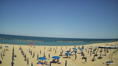immagine della webcam nei dintorni di Fermo: webcam Porto Potenza Picena