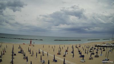 immagine della webcam nei dintorni di Castelfidardo: webcam Porto Potenza Picena