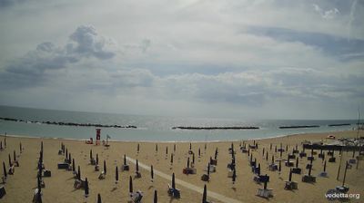 immagine della webcam nei dintorni di Civitanova Marche: webcam Porto Potenza Picena