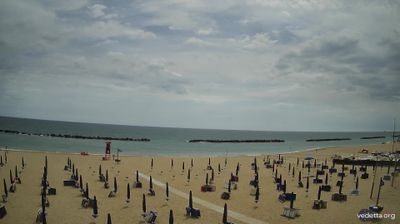 immagine della webcam nei dintorni di Numana: webcam Porto Potenza Picena