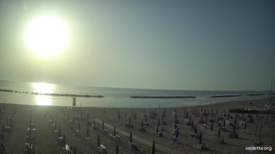 immagine della webcam nei dintorni di Ancona: webcam Porto Potenza Picena