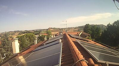 immagine della webcam nei dintorni di Offagna: webcam Aspio terme