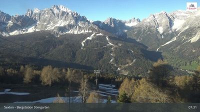 immagine della webcam nei dintorni di Auronzo di Cadore: webcam Monte Elmo
