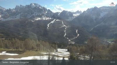 immagine della webcam nei dintorni di San Pietro di Cadore: webcam Monte Elmo