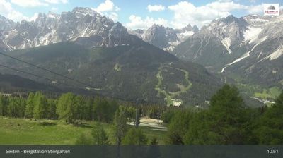 immagine della webcam nei dintorni di Comelico Superiore: webcam Monte Elmo