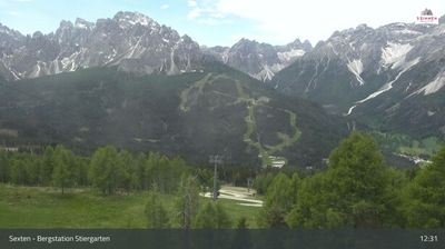 immagine della webcam nei dintorni di Auronzo di Cadore: webcam Monte Elmo
