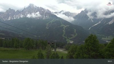 immagine della webcam nei dintorni di San Nicolò di Comelico: webcam Monte Elmo