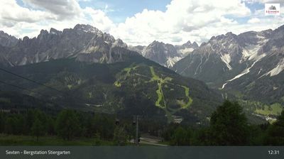 immagine della webcam nei dintorni di San Pietro di Cadore: webcam Monte Elmo