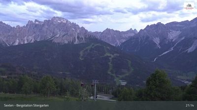 immagine della webcam nei dintorni di Moso: webcam Monte Elmo