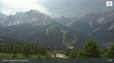 immagine della webcam nei dintorni di Santo Stefano di Cadore: webcam Monte Elmo