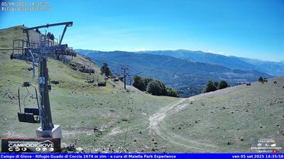 Preview delle webcam di Palena › Sud-Ovest: Rifugio Guado di Coccia