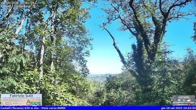 immagine della webcam nei dintorni di Loreto Aprutino: webcam Castelli