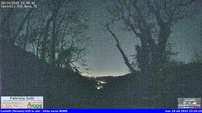 immagine della webcam nei dintorni di Arsita: webcam Castelli
