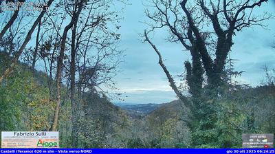 immagine della webcam nei dintorni di Canzano: webcam Castelli