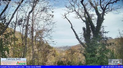 immagine della webcam nei dintorni di Casale San Nicola (alto): webcam Castelli