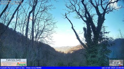 immagine della webcam nei dintorni di Ofena: webcam Castelli