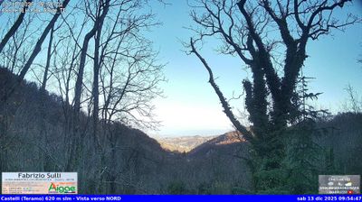 immagine della webcam nei dintorni di Prati di Tivo: webcam Castelli