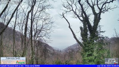 immagine della webcam nei dintorni di Sant'Eusanio Forconese: webcam Castelli