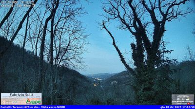 immagine della webcam nei dintorni di Campo Imperatore: webcam Castelli