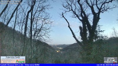 immagine della webcam nei dintorni di Roseto degli Abruzzi: webcam Castelli