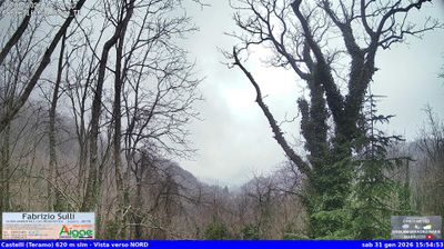 immagine della webcam nei dintorni di Sant'Eusanio Forconese: webcam Castelli